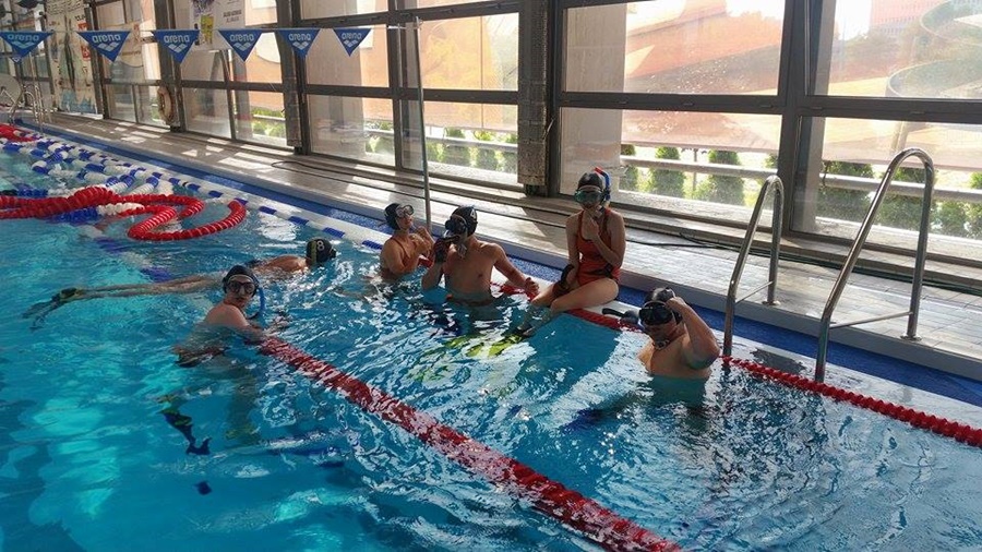 Hokej pod wodą Walenie Siemianowice Śląskie WannaDo IX 2016